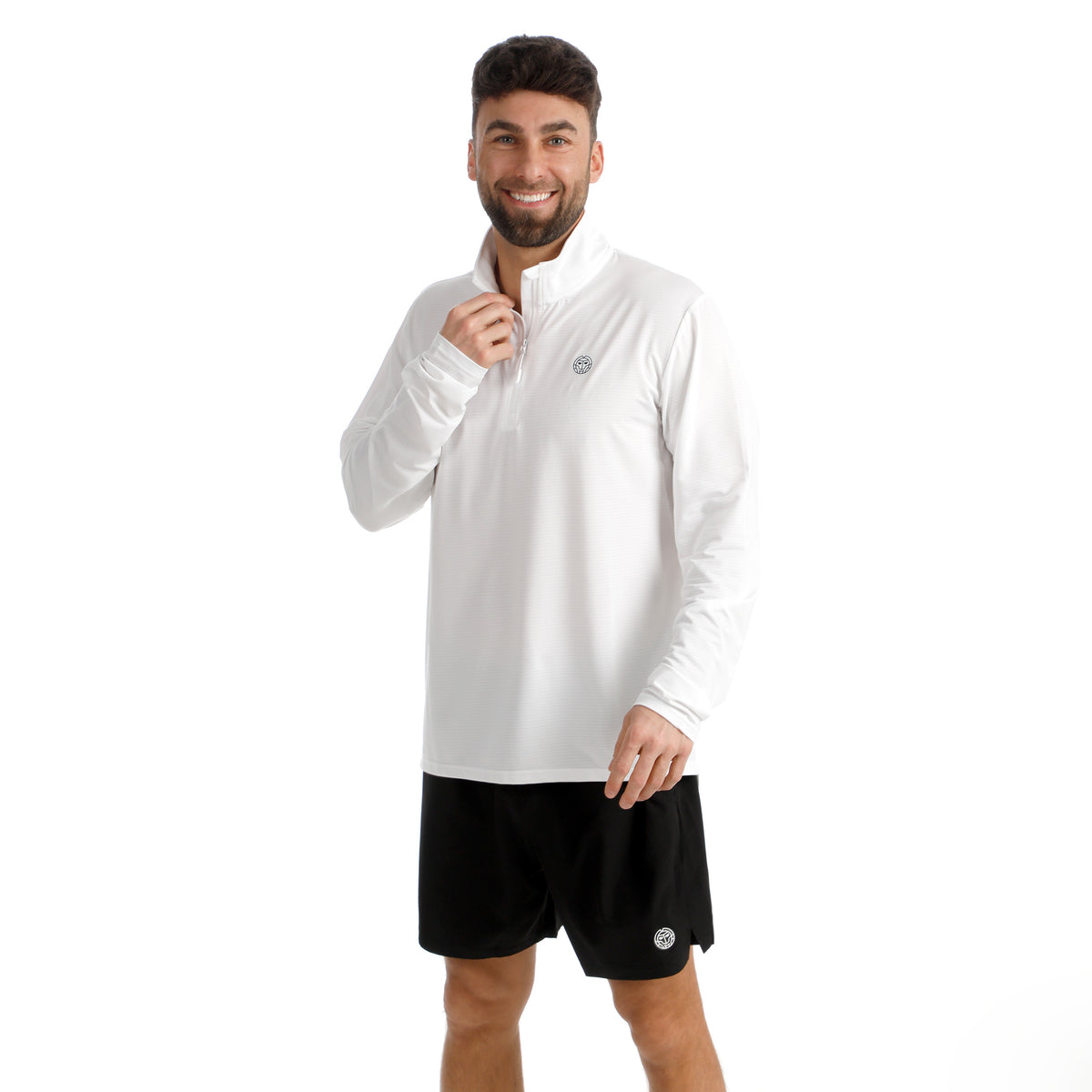 BIDI BADU Crew 2.0 Long sleeve Men-white