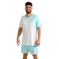 Crew 2.0 T-Shirt Men-turquoise, white
