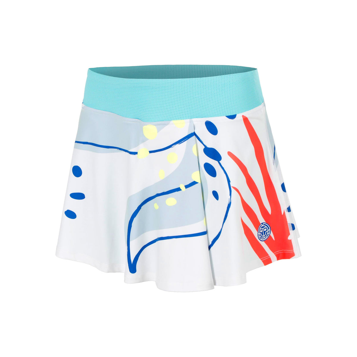 BIDI BADU Hey Laguna Wavy Rock Damen-weiß, mehrfarbig