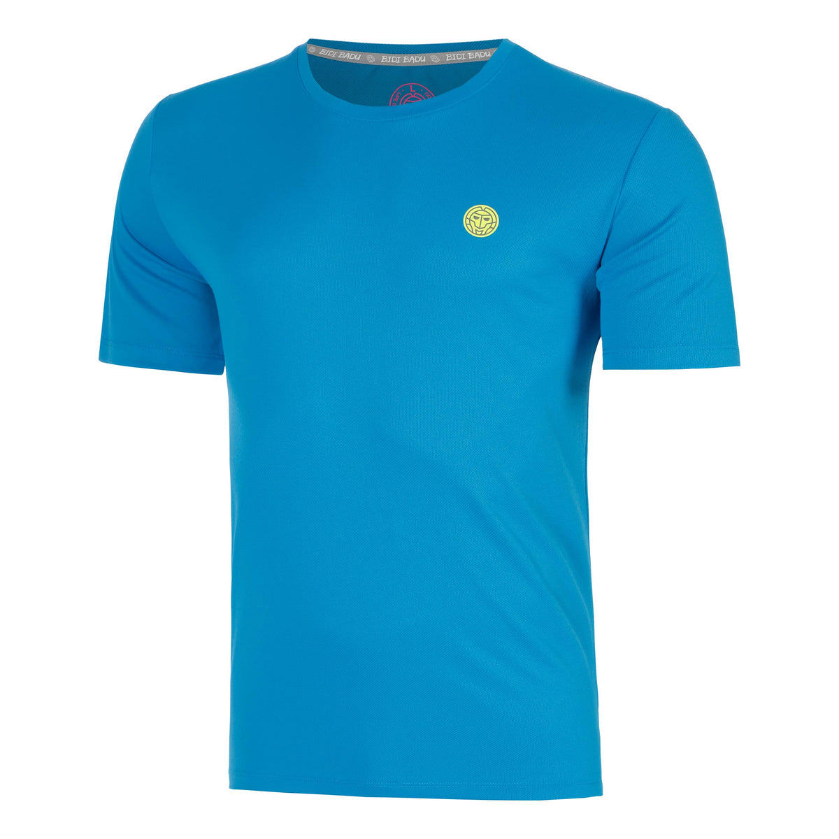 BIDI BADU Out of Control T-Shirt Men - blue, neon yellow