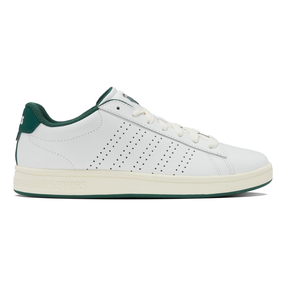K-Swiss Court Base II Sneakers Men-white, light green