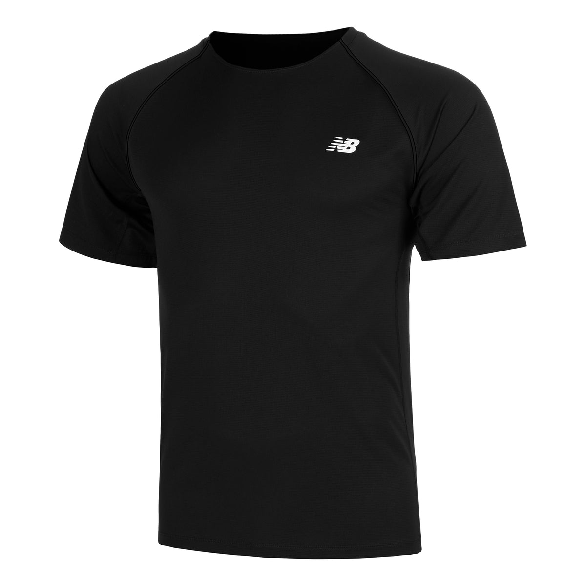 New Balance Tournament T-Shirt Herren-schwarz, weiß