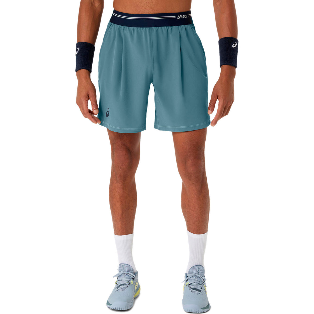 ASICS Game  Shorts Herren - blaugrau