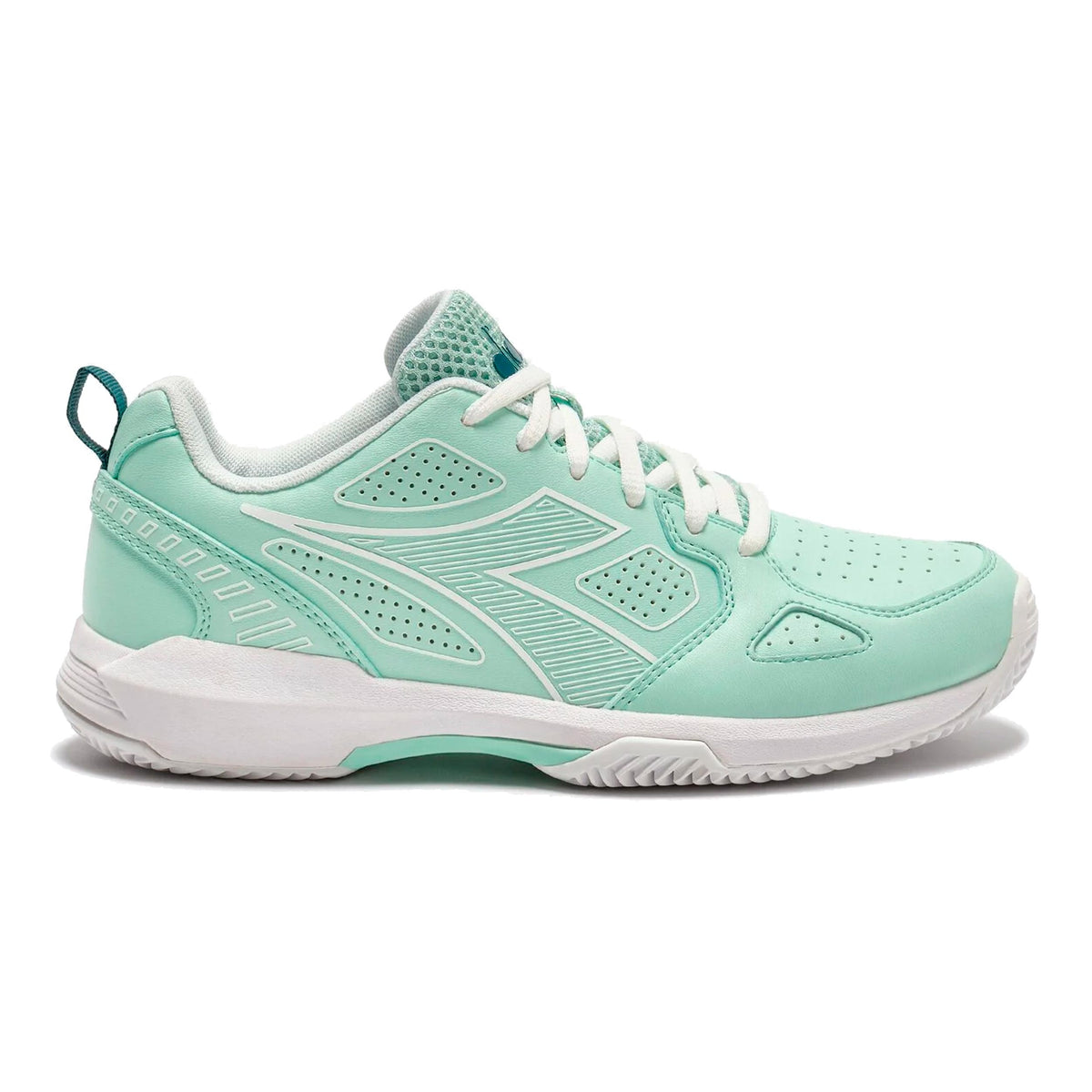 Diadora S. Challenge 7  Clay court shoe Women - green, white