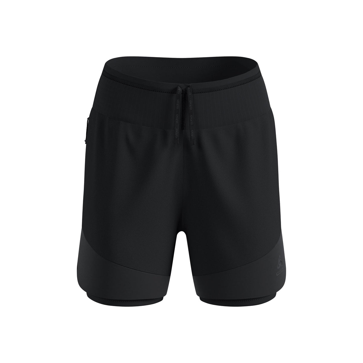 Odlo X-Alp Trail 5in 2in1 Laufshorts Damen-schwarz