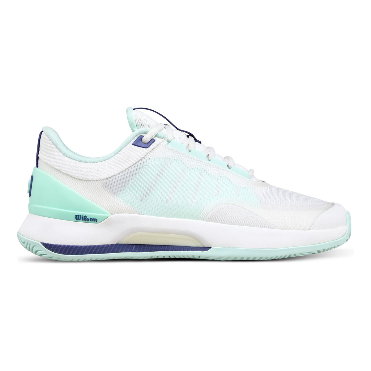 Wilson Intrigue Tour All court shoe Women-white, turquoise