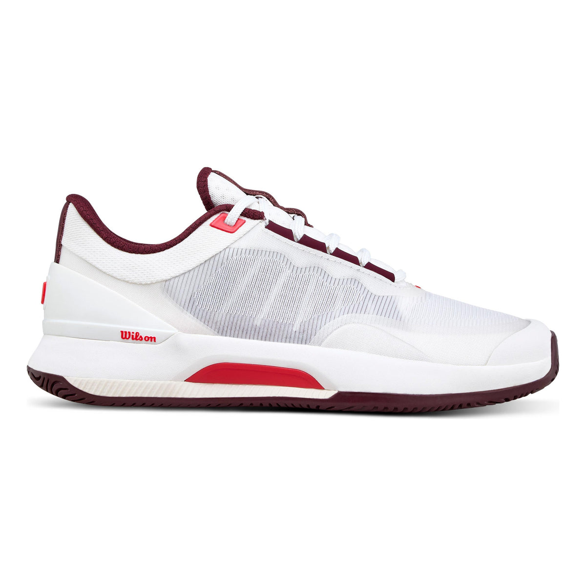 Wilson Intrigue Tour Allcourtschuh Damen-weiß, weinrot