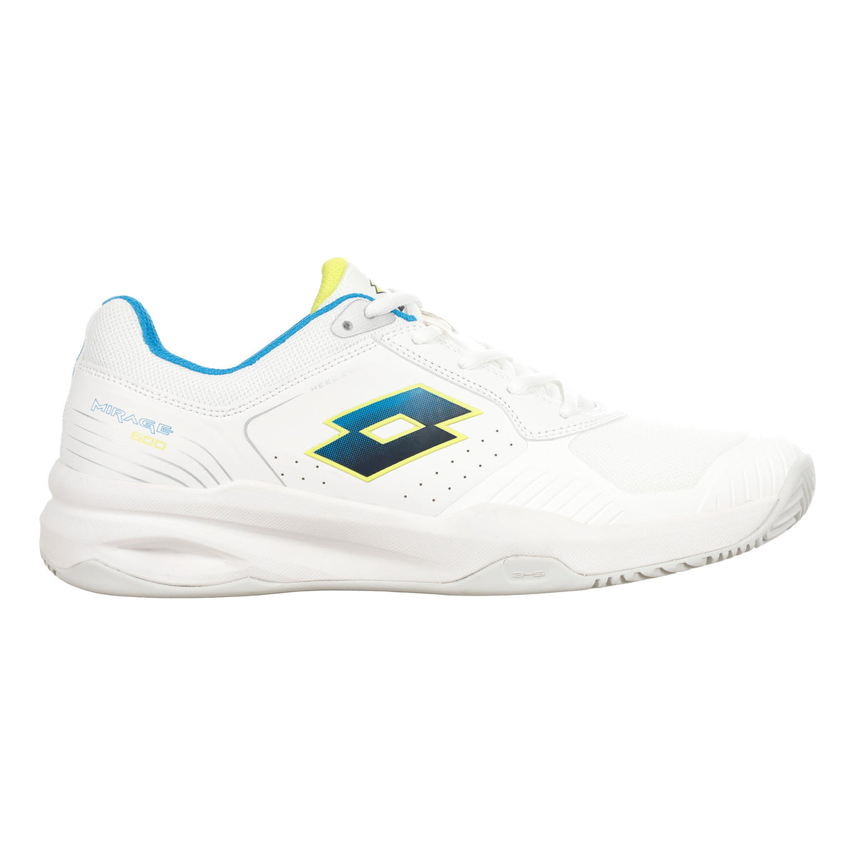 Lotto Mirage 600 Sandplatzschuh Herren - weiß, türkis