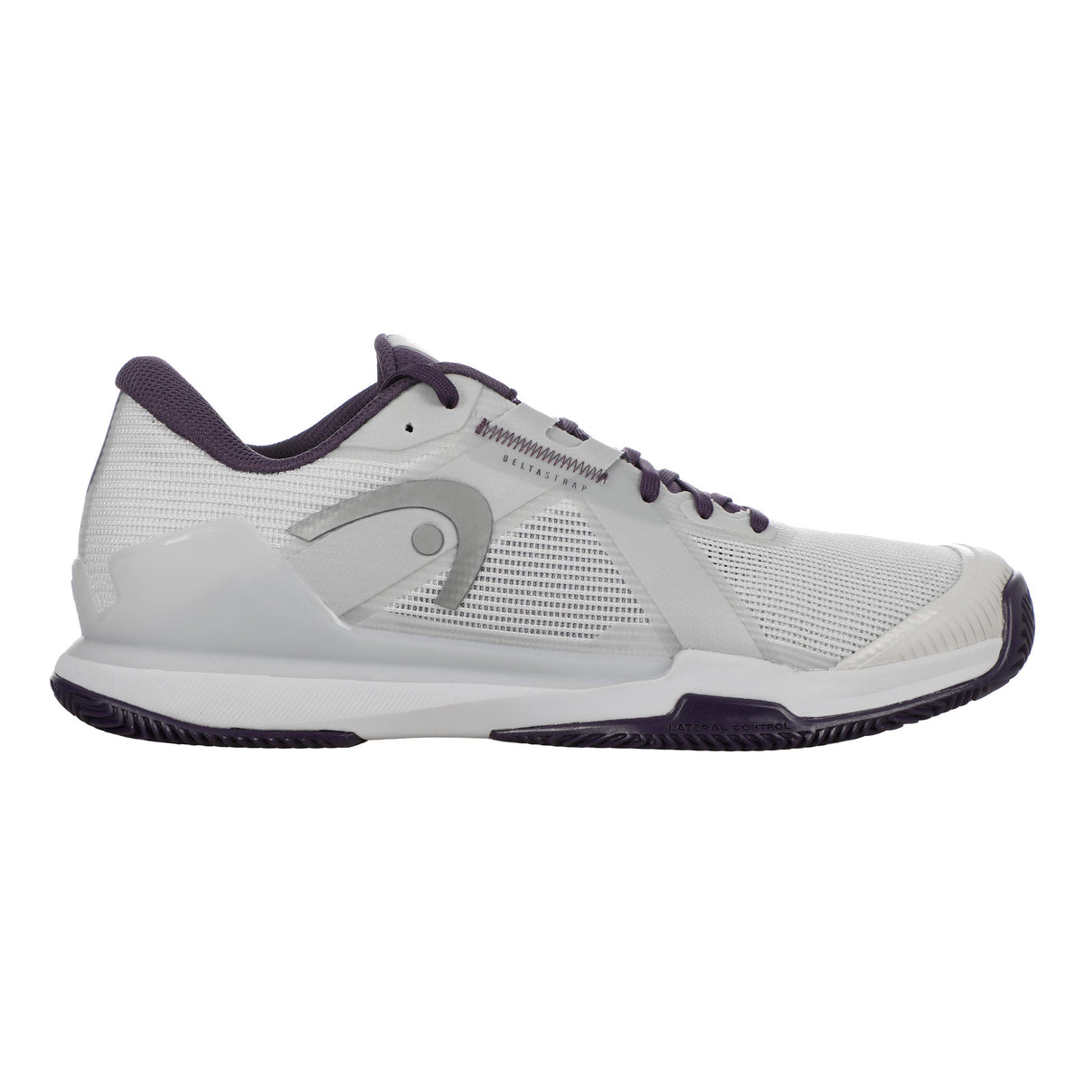HEAD Sprint Pro 4.0  Sandplatzschuh Herren-hellgrau, lila