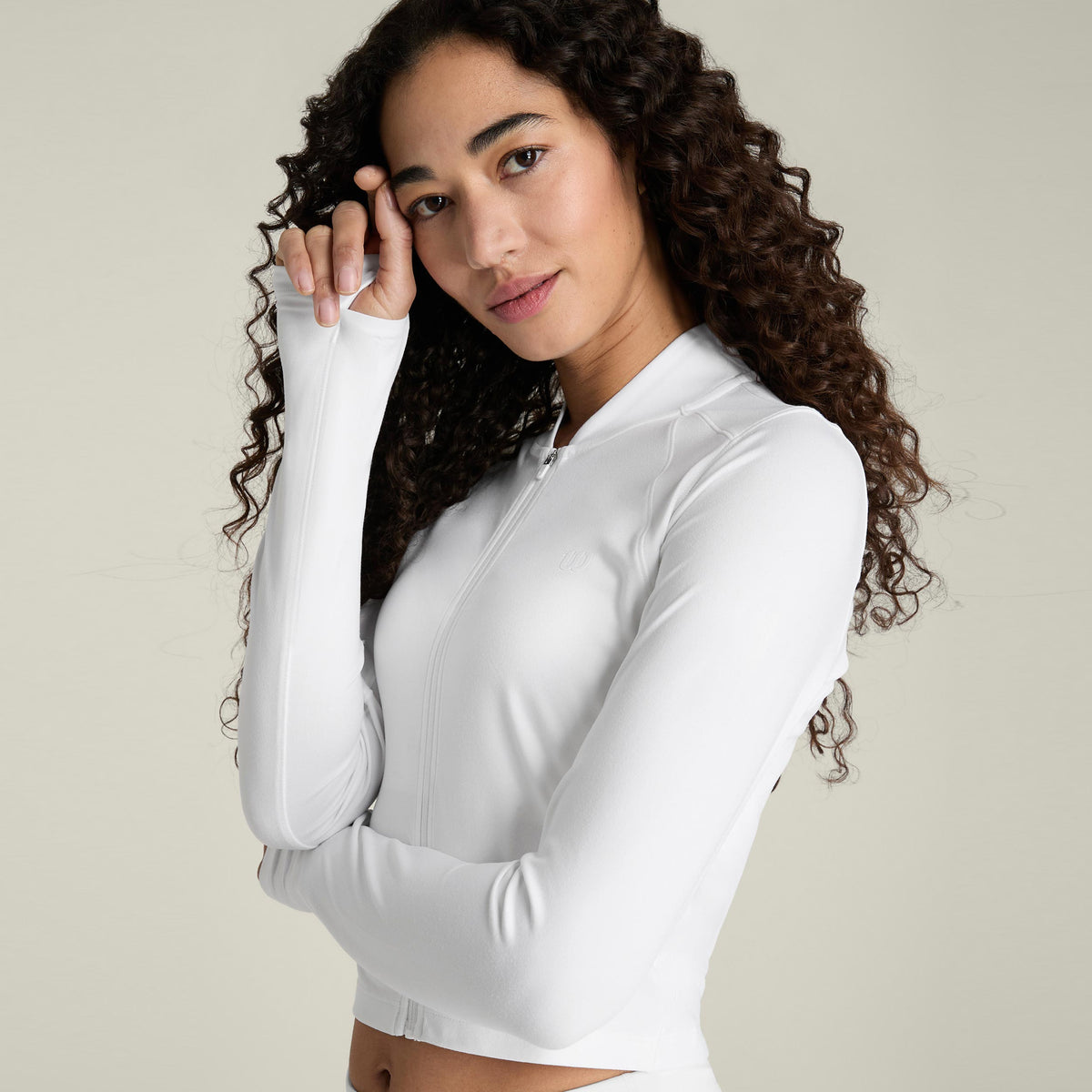 Wilson All Day  Training jacket Women - white