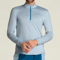 Everyday Performance Half-Zip Long sleeve Men-blue grey