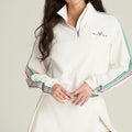 Davenport Woven Sweatshirt Women - white, multicoloured