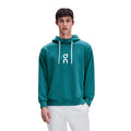 Club Hoody Men - petrol, white