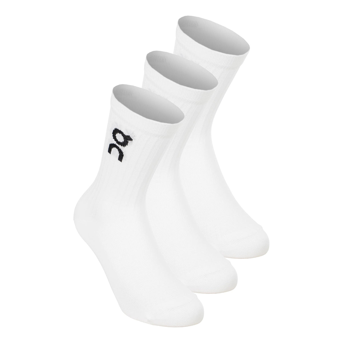 On Logo Tennis Socks Unisex - white