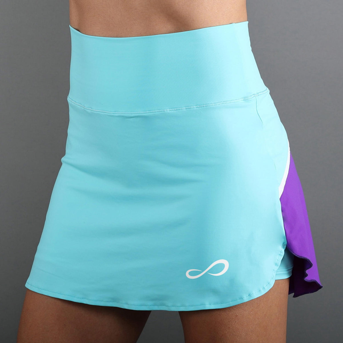 Endless Bloom Skirt Women-turquoise, violet
