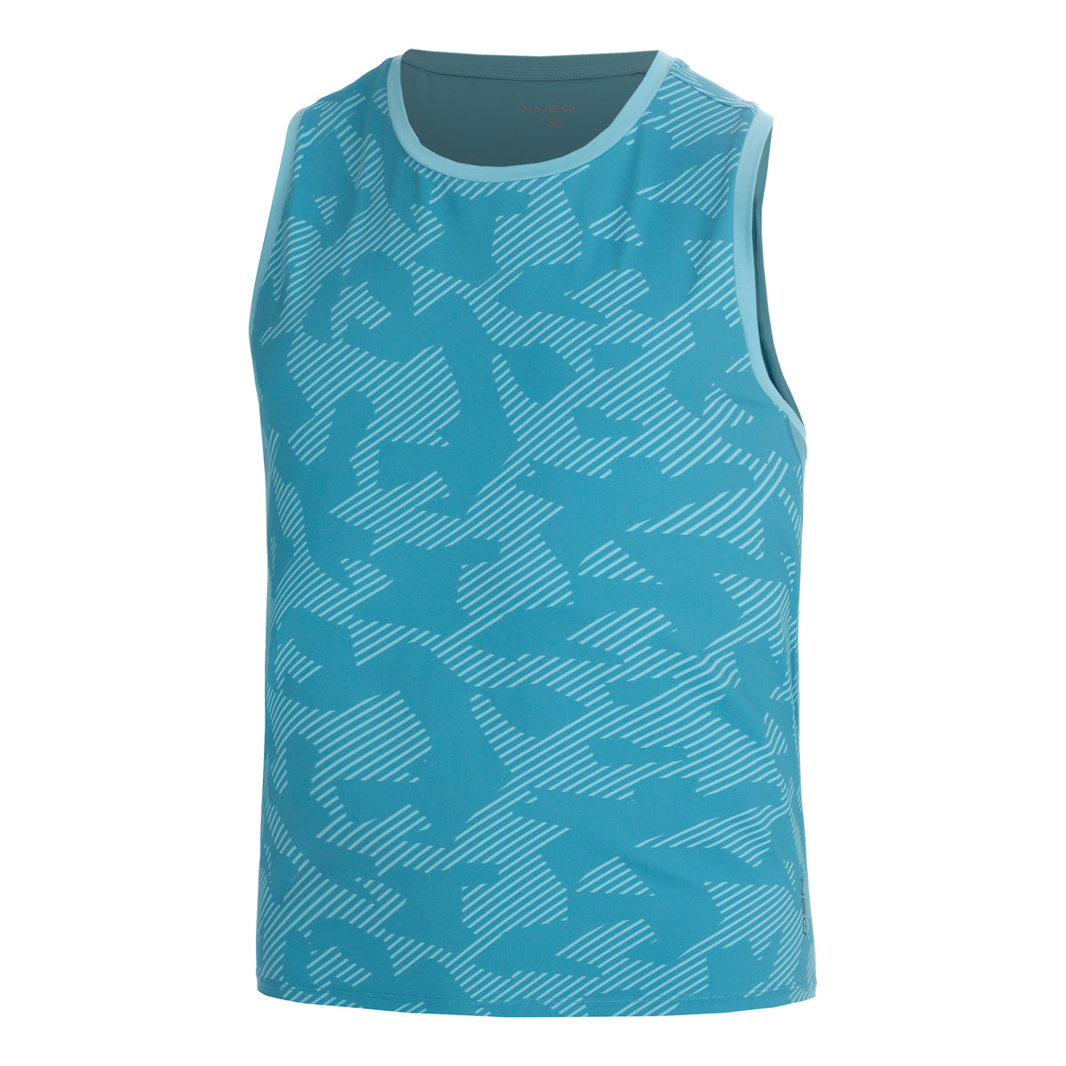 NEO Feel the Vybe AOP Running shirt Men-turquoise