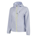 Feel the Vybe Fly Running jacket Women-blue grey, lime