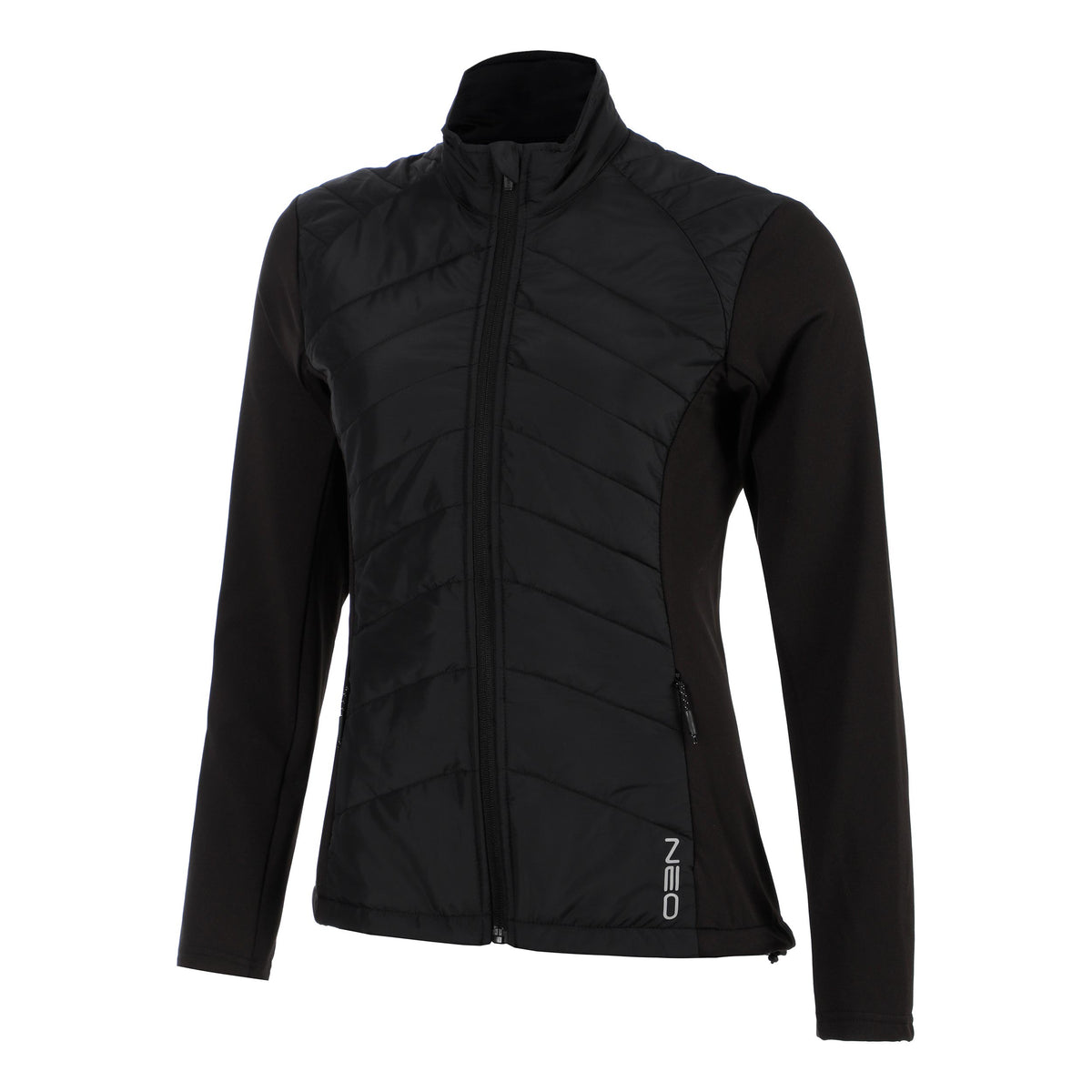 NEO Feel the Vybe Clima  Laufjacke Damen-schwarz