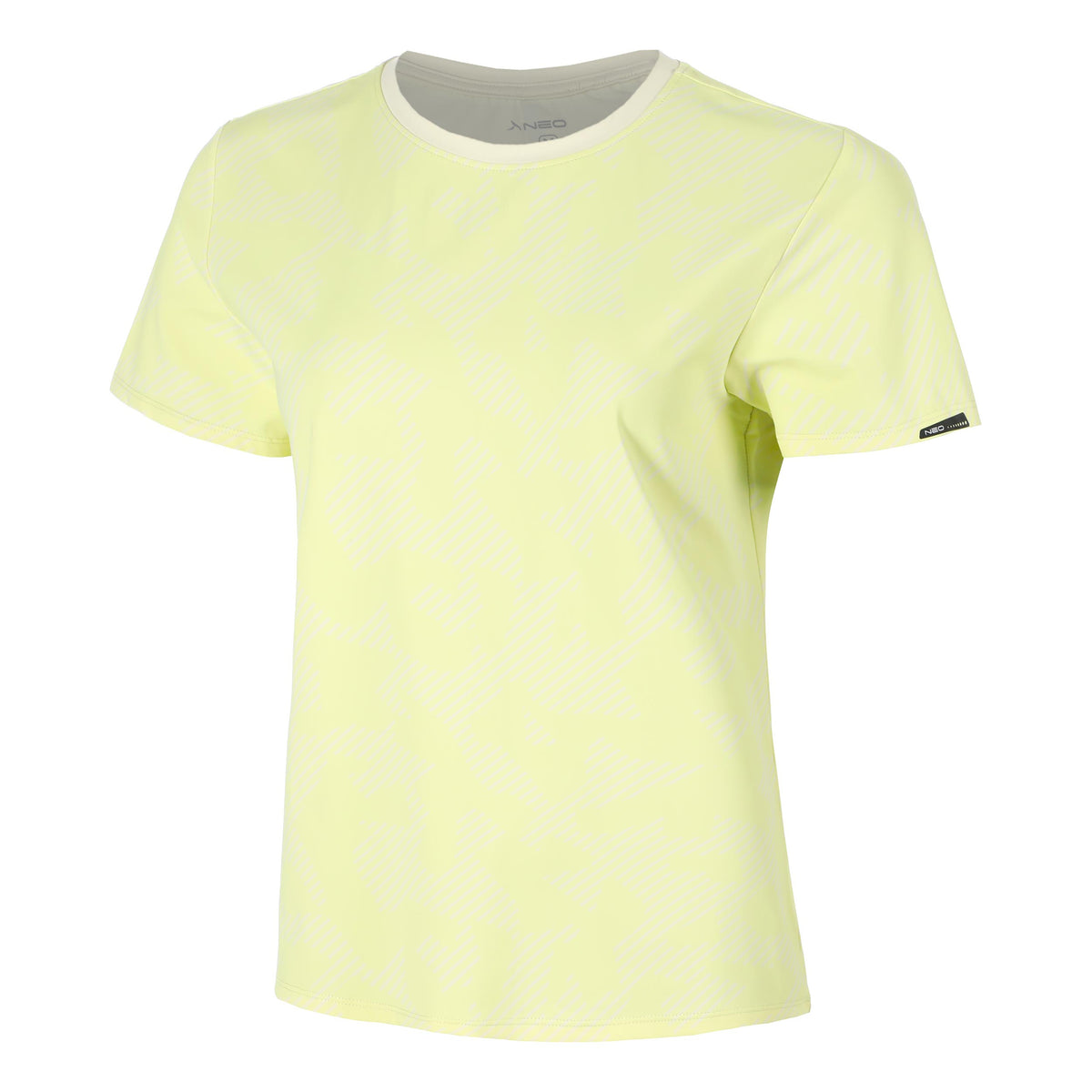 NEO Feel the Vybe AOP Laufshirt Damen-limette