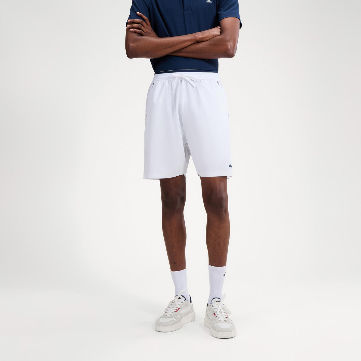 Ellesse Zimpatia Shorts Herren - weiß, dunkelblau