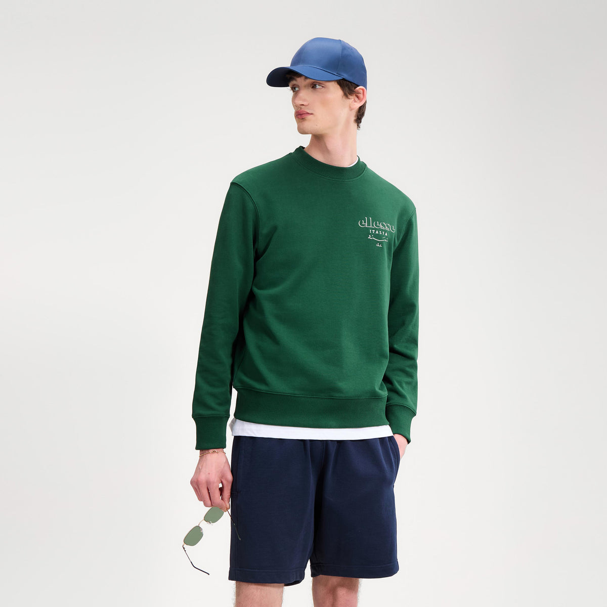 Ellesse Scroll Sweatshirt Men - dark green