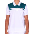 Riflesso PL Polo Men - white, petrol