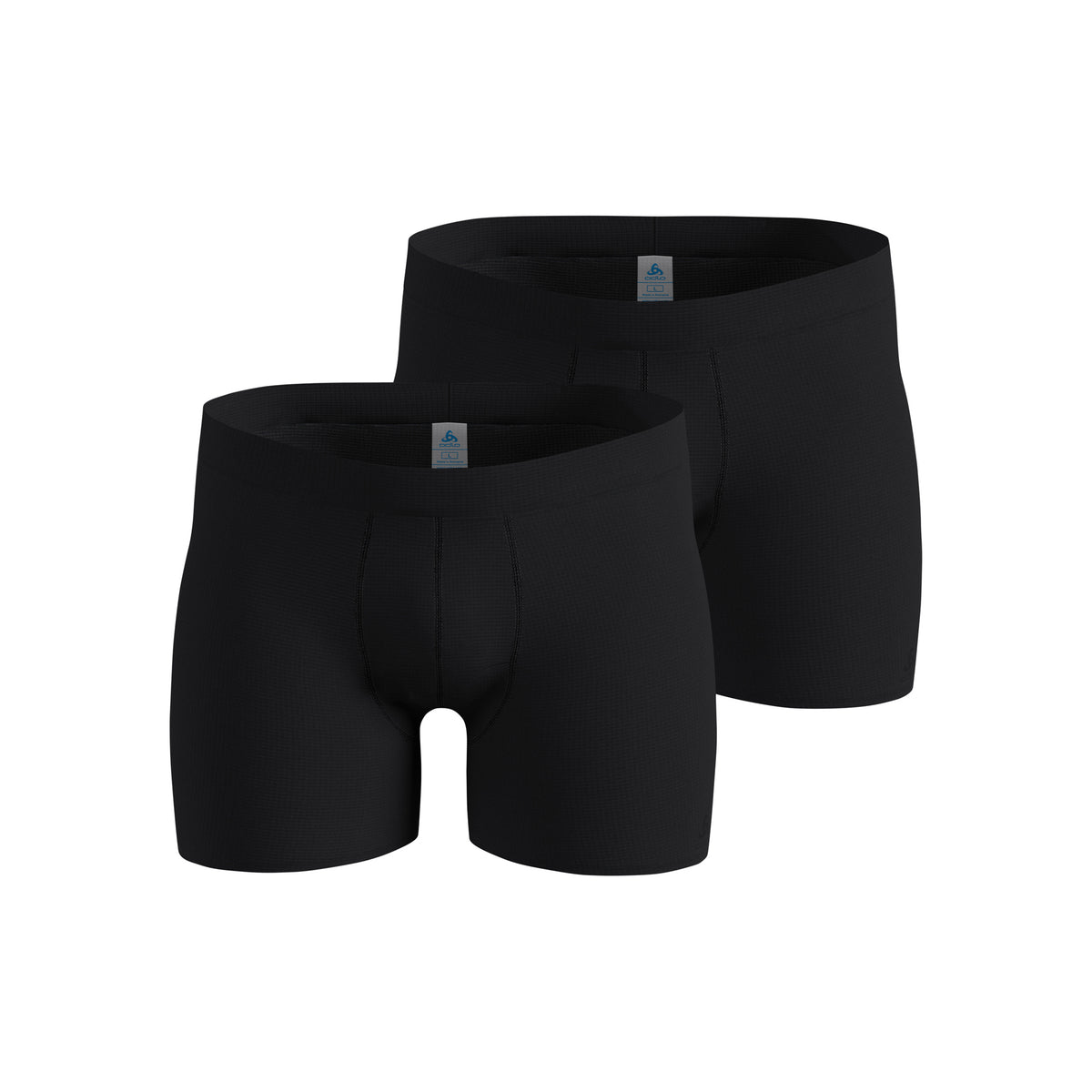 Odlo Active Light 2 pack Boxer Short Herren-schwarz