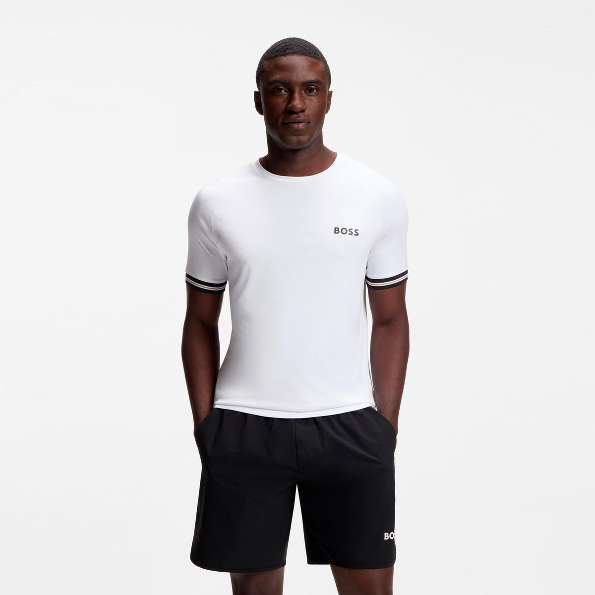 BOSS Serve 2 T-Shirt Men-white