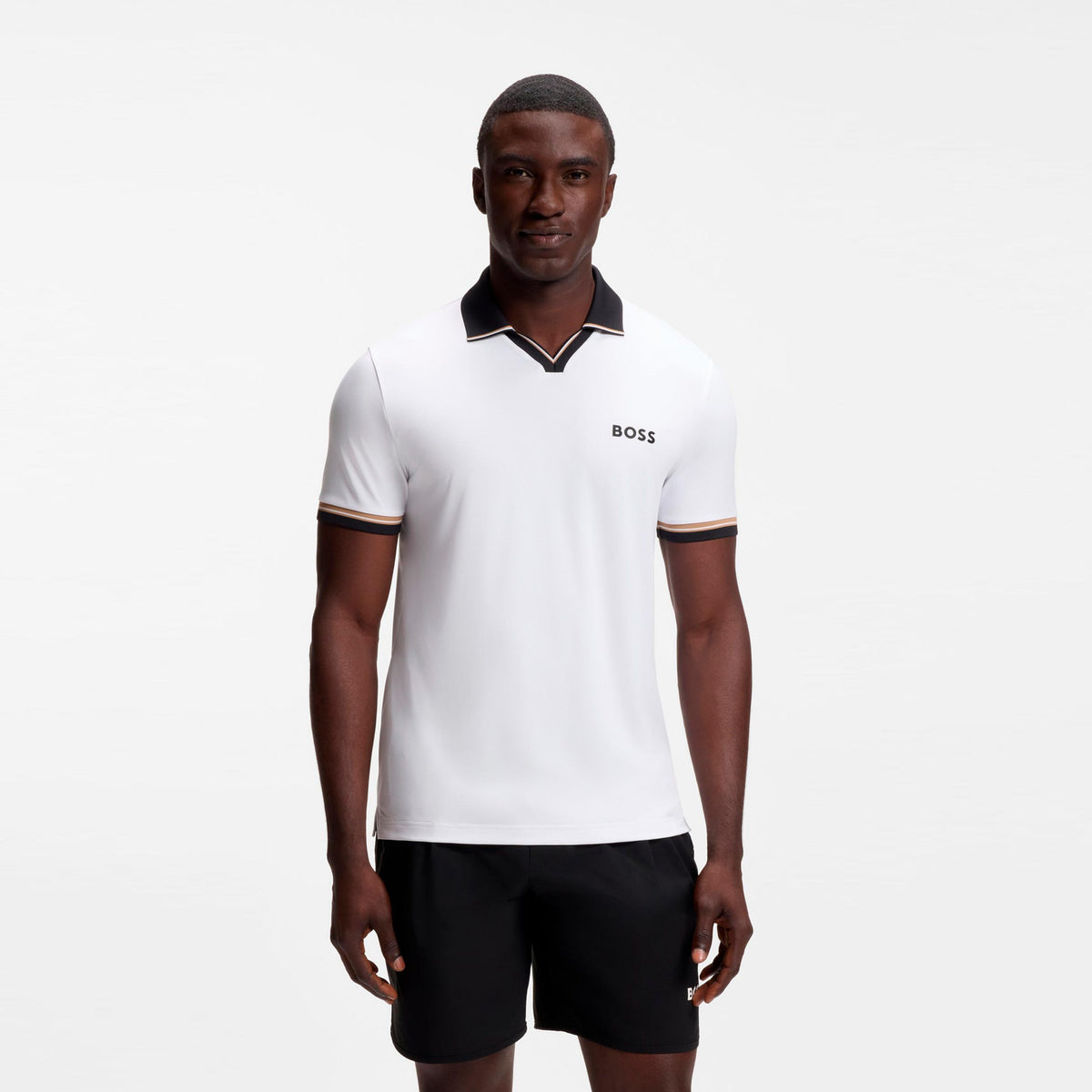BOSS Serve 2 Polo Herren-weiß