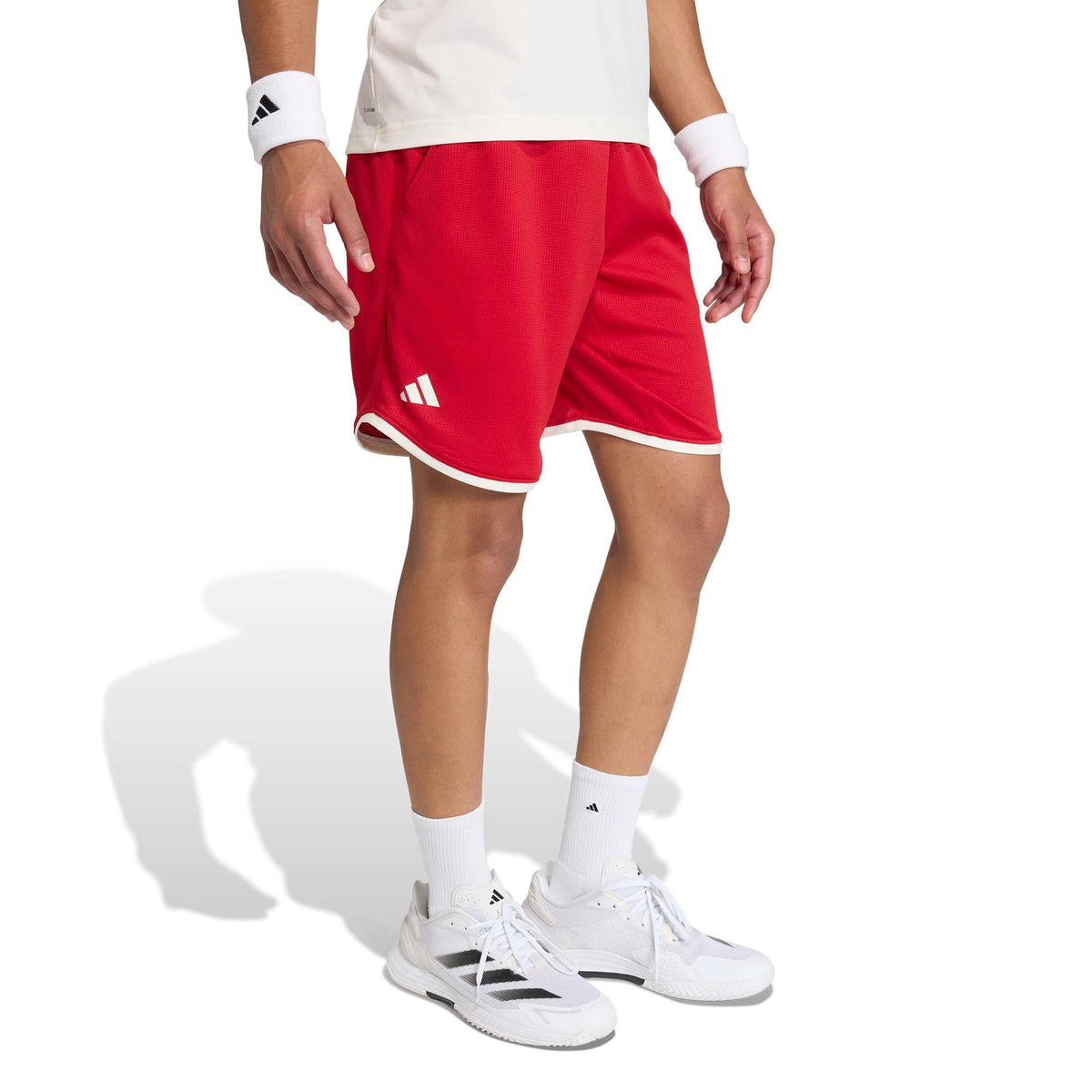 adidas Classics 9Inch Shorts Men - red, beige