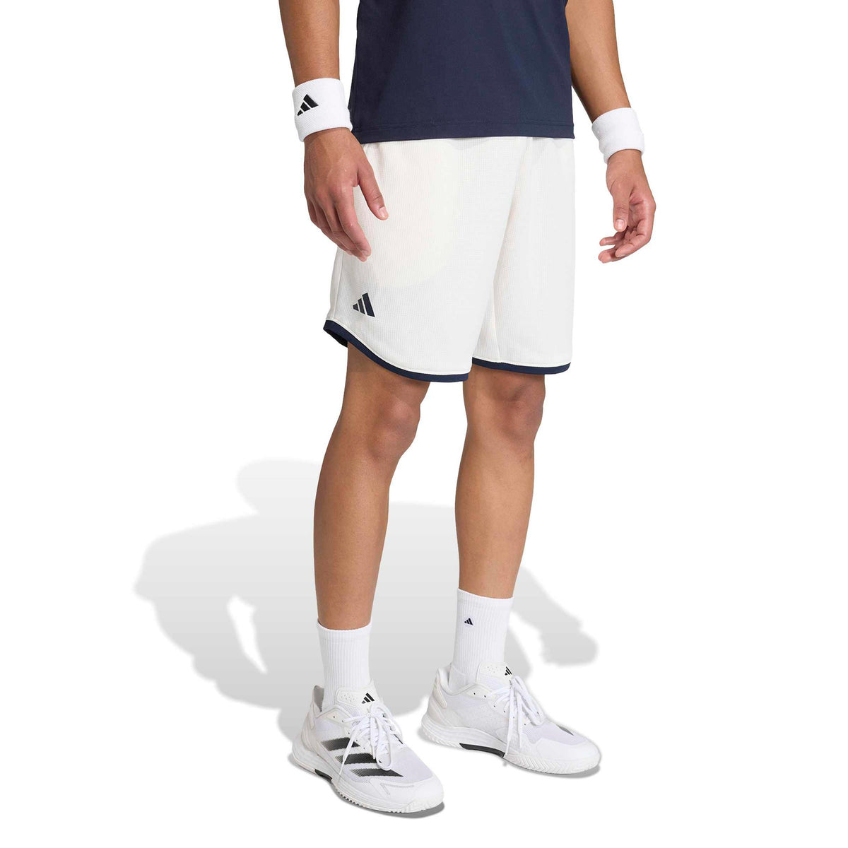 adidas Classics 9Inch Shorts Men - beige, dark blue