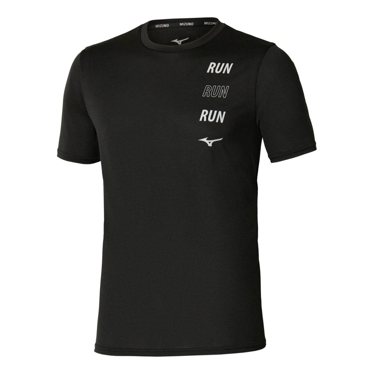 Mizuno Core Run Running shirt Men - black