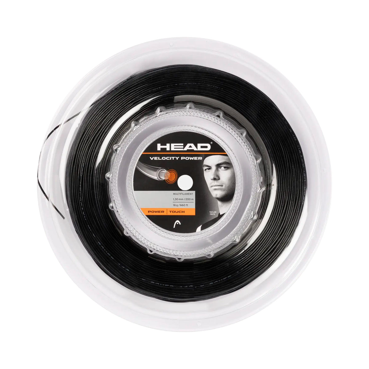 HEAD Velocity MLT Power String reel 200m - black