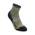 Trail One Grip Running Socks Men - green, black