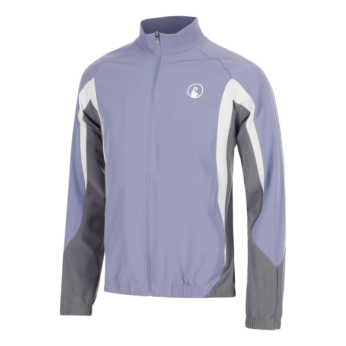 Quiet Please Glow Flow Training jacket Men - blue