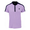 Henley Taavi T-Shirt Men - lilac, dark blue