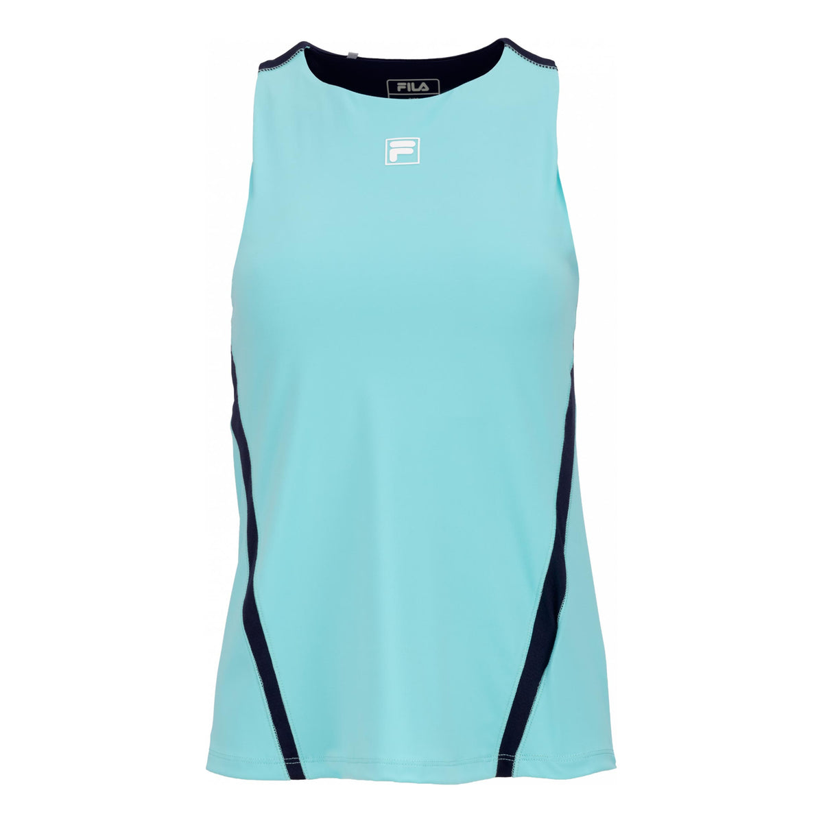 Fila Savannah (with built-in-bra) Tank-Top Damen - türkis, dunkelblau