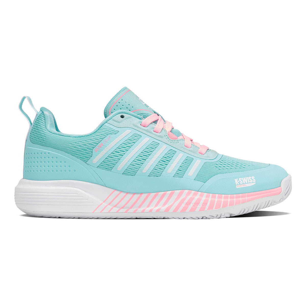 K-Swiss Ultra Court Padel shoe Women - turquoise, white