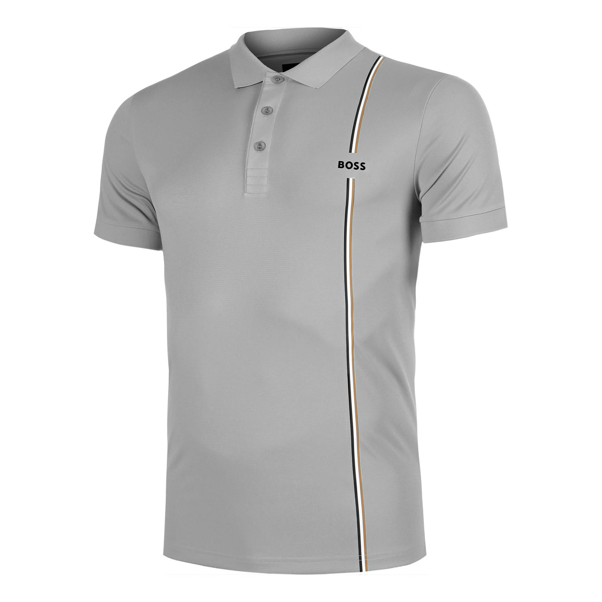 BOSS Game 3 Polo Men - silver