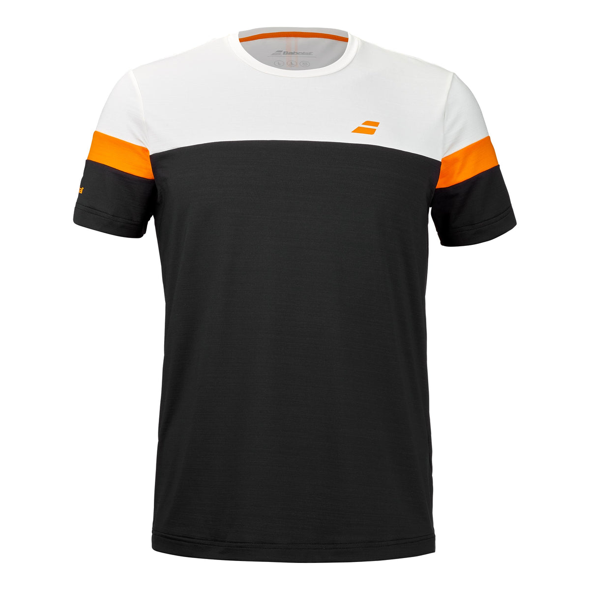 Babolat Performance Crew Neck T-Shirt Men - black, white