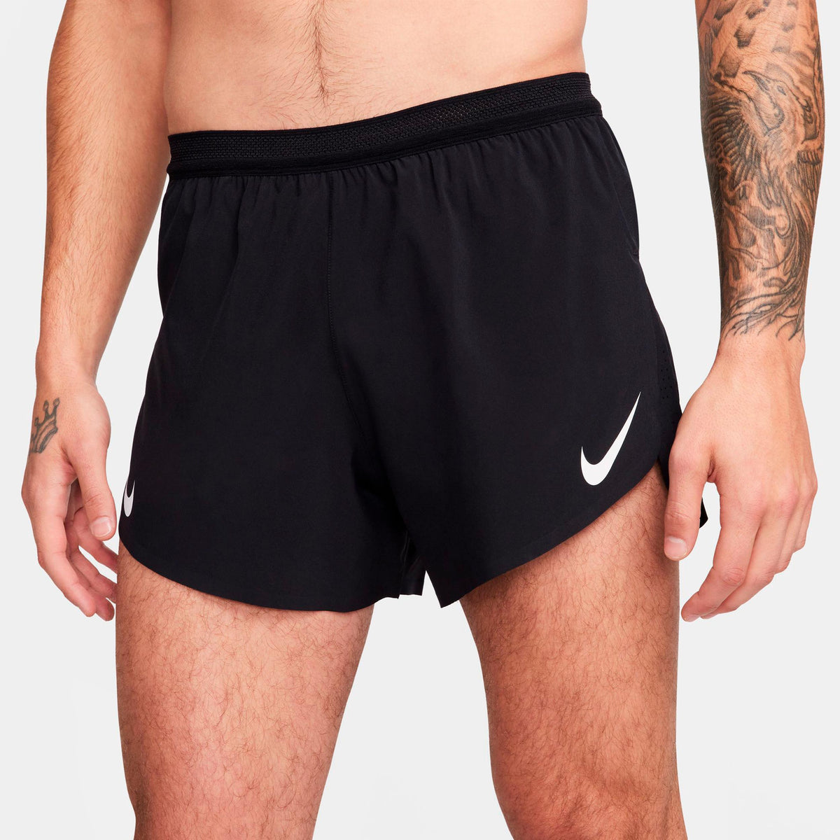 Nike AeroSwift  Running shorts Men - black, white