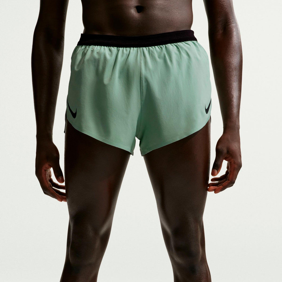 Nike AeroSwift Running shorts Men - olive, black