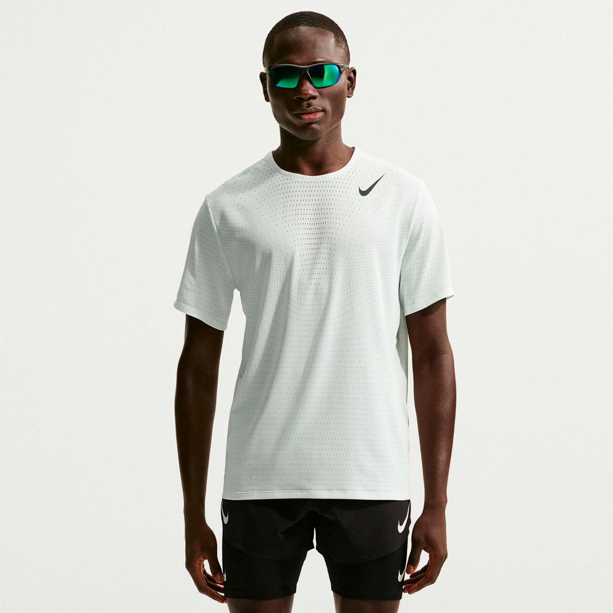 Nike AeroSwift  Running shirt Men - white, black