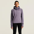 SubZ Light Zip Hoodie Women - mauve