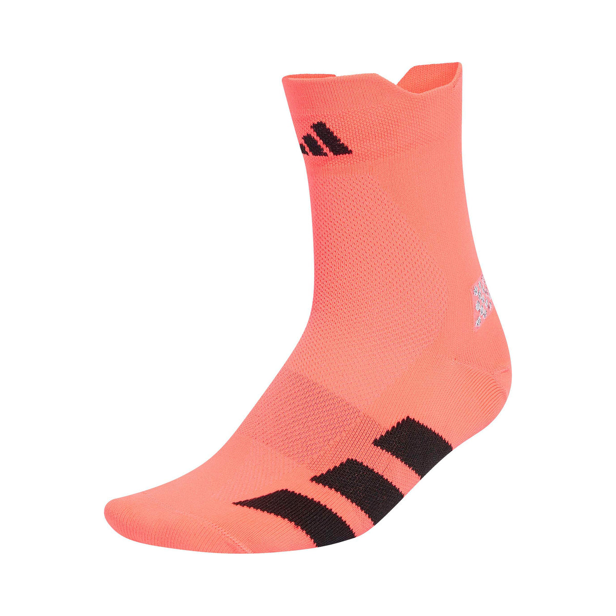 adidas Adizero Running Socks Unisex - coral, black