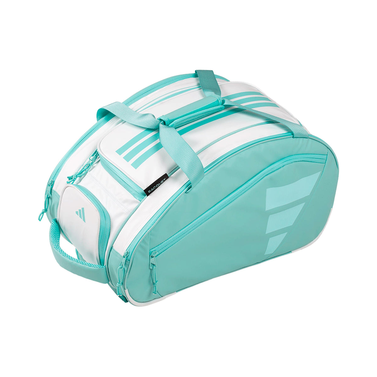 adidas Pro Match Padel racket bag - white, blue