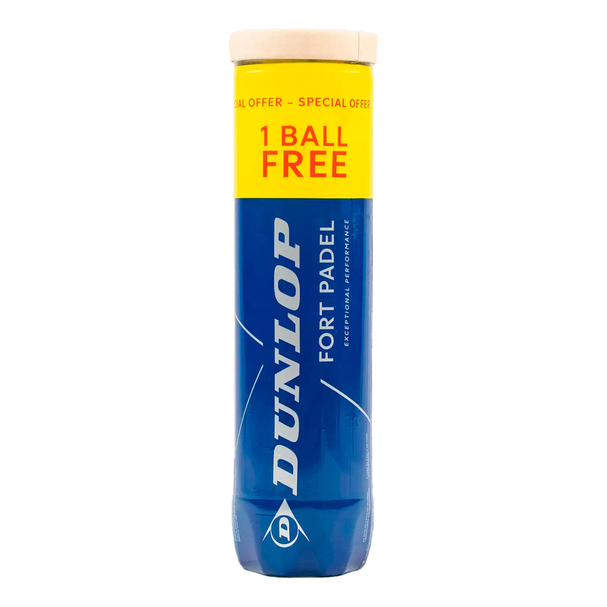 Dunlop Fort Padel 4er Dose