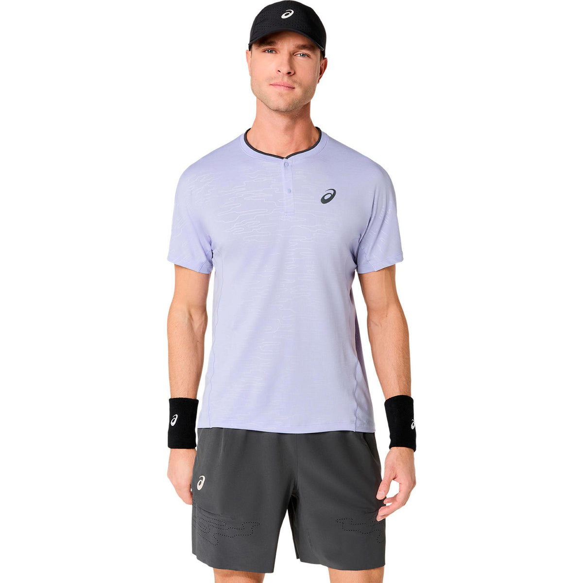 ASICS Match Top Night Energy T-Shirt Herren - blau