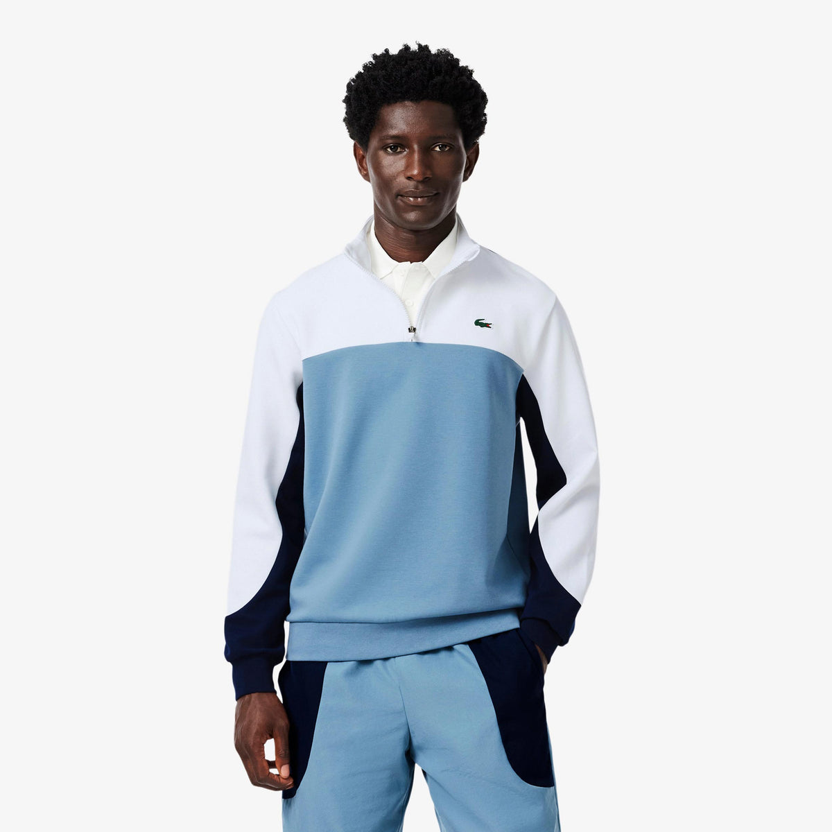 Lacoste Sweatshirt Men - blue, white