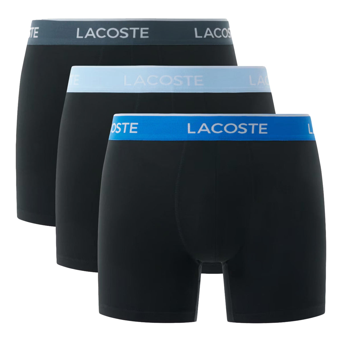 Lacoste Boxer shorts 3 Pack Men - black, blue
